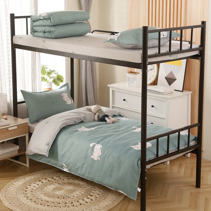 91家纺网 家纺一手货源 找家纺 （总）友承家纺 2026新款床上用品磨毛四件套被单被套学生宿舍单人三件套被罩单件四季通用150cmx200cm