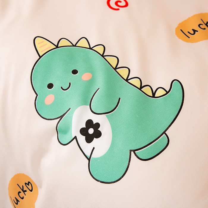 91家纺网 家纺一手货源 找家纺 友承家纺 2026新款床上用品磨毛四件套被单被套学生宿舍单人三件套被罩单件四季通用150cmx200cm 小恐龙