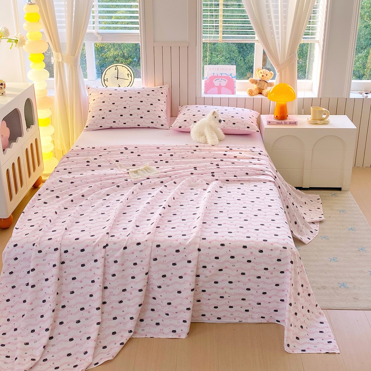 91家纺网 家纺一手货源 找家纺 （总）小懒猪 2026全棉纯棉印花单床单床单单件