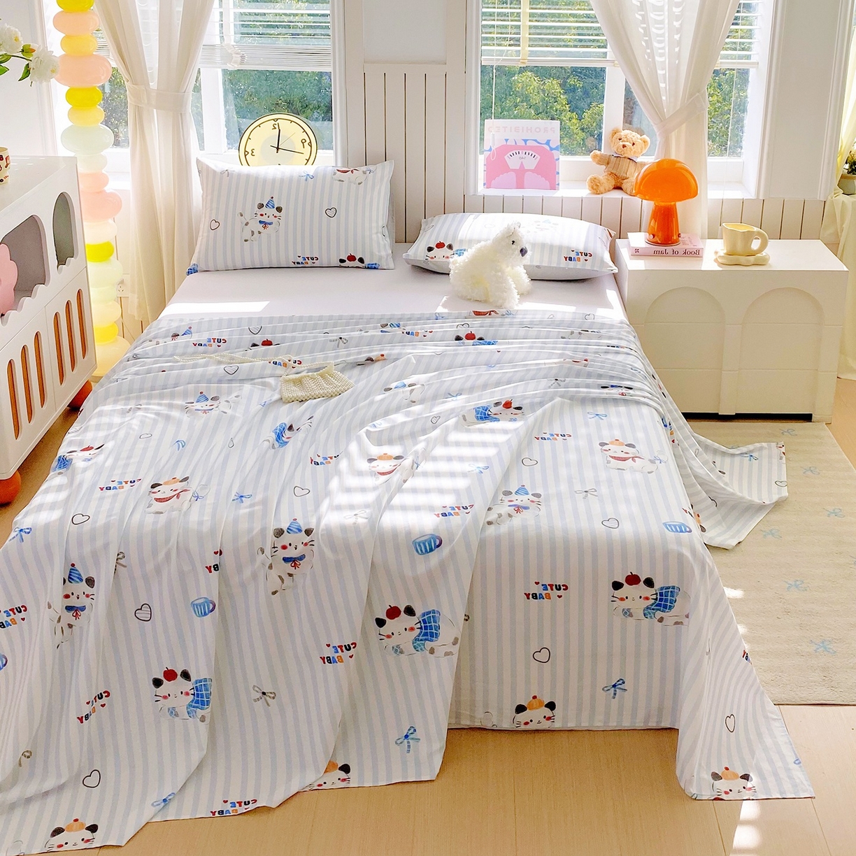 91家纺网 家纺一手货源 找家纺 （总）小懒猪 2026全棉纯棉印花单床单床单单件