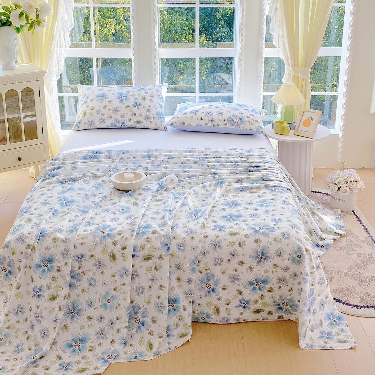 91家纺网 家纺一手货源 找家纺 （总）小懒猪 2026全棉纯棉印花单床单床单单件