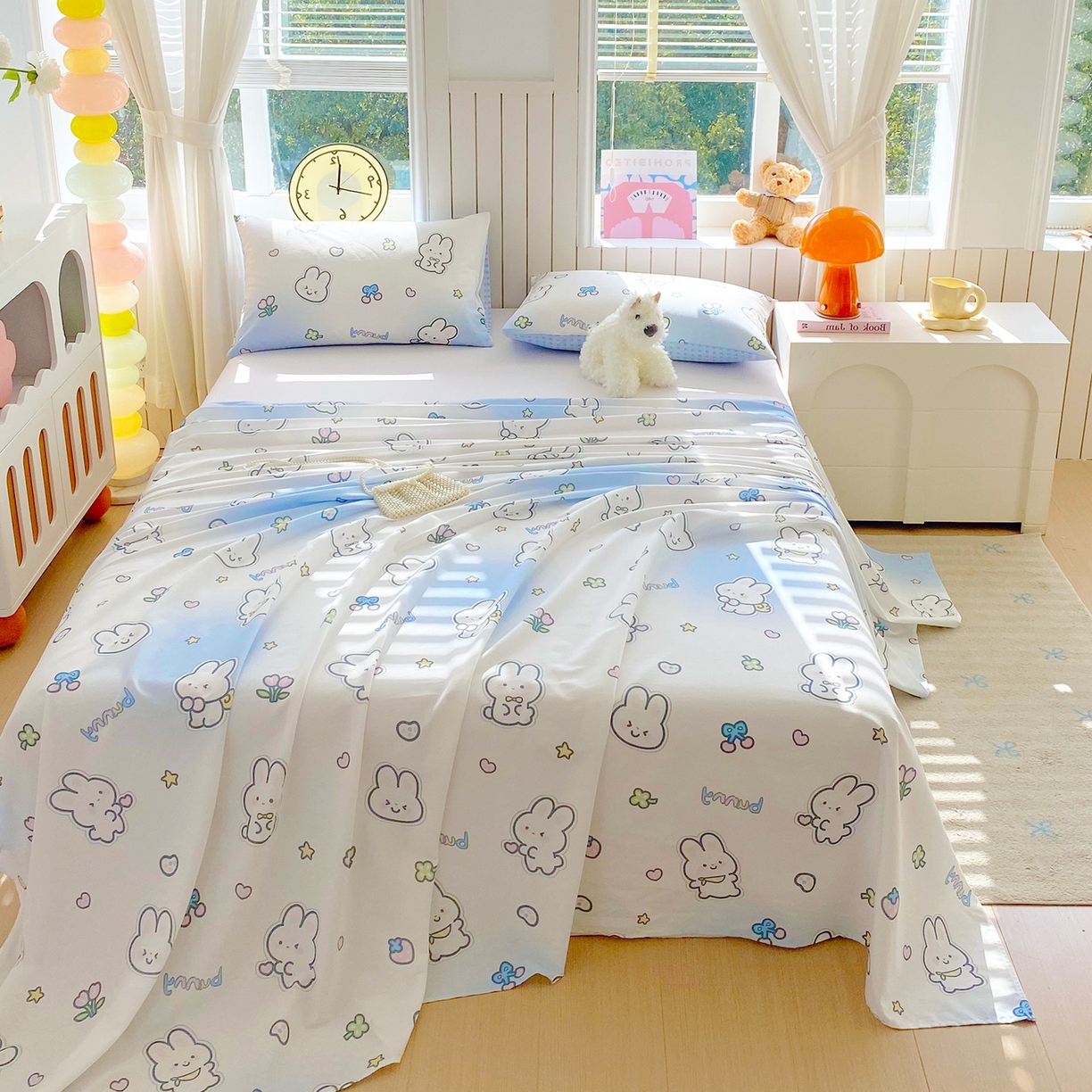 91家纺网 家纺一手货源 找家纺 （总）小懒猪 2026全棉纯棉印花单床单床单单件