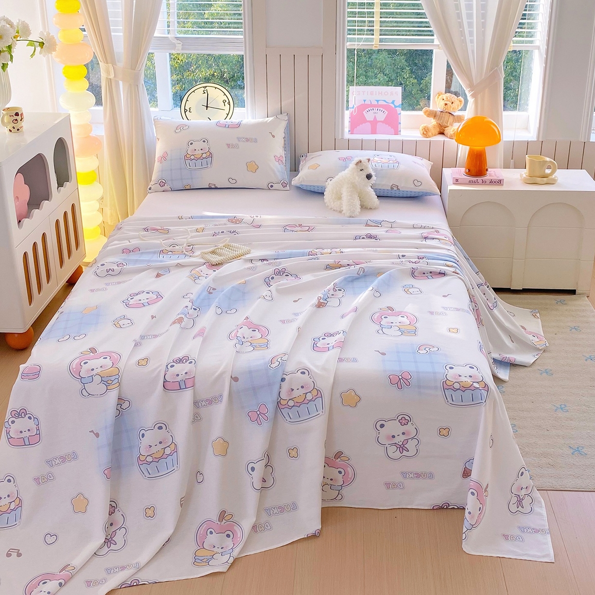 91家纺网 家纺一手货源 找家纺 （总）小懒猪 2026全棉纯棉印花单床单床单单件