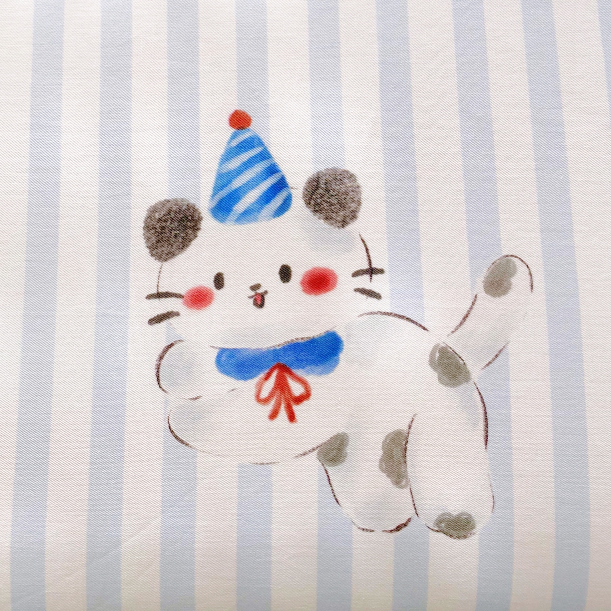 91家纺网 家纺一手货源 找家纺 小懒猪 2026全棉纯棉印花单床单床单单件 蓝调喵趣