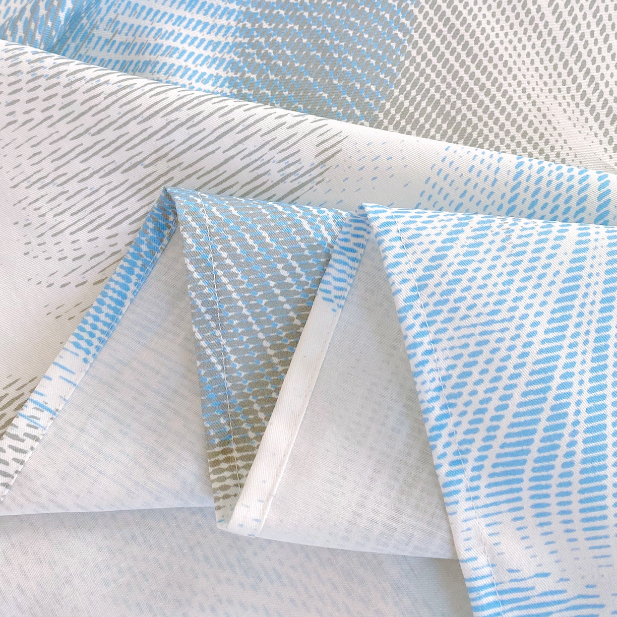 91家纺网 家纺一手货源 找家纺 小懒猪 2026全棉纯棉印花单床单床单单件 蓝絮银织