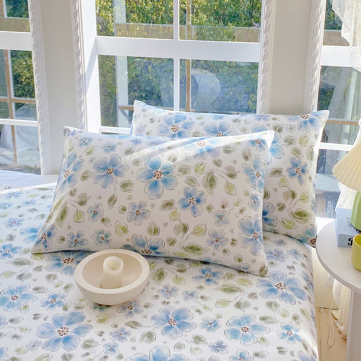 91家纺网 家纺一手货源 找家纺 小懒猪 2026全棉纯棉印花单床单床单单件 柳色衫林