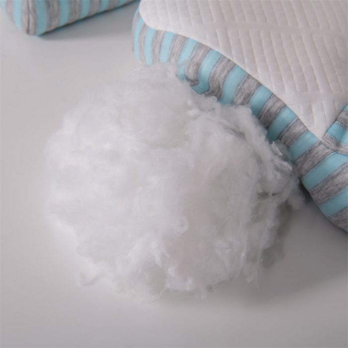 91家纺网 家纺一手货源 找家纺 永乐枕芯 2025新款情侣款深睡SPA枕枕头枕芯 情侣护颈枕-蓝色