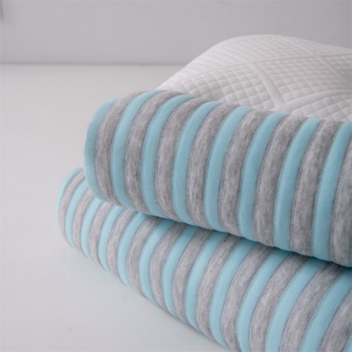 91家纺网 家纺一手货源 找家纺 永乐枕芯 2025新款情侣款深睡SPA枕枕头枕芯 情侣护颈枕-蓝色