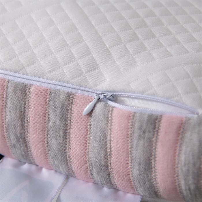 91家纺网 家纺一手货源 找家纺 永乐枕芯 2025新款情侣款深睡SPA枕枕头枕芯 情侣护颈枕-粉色