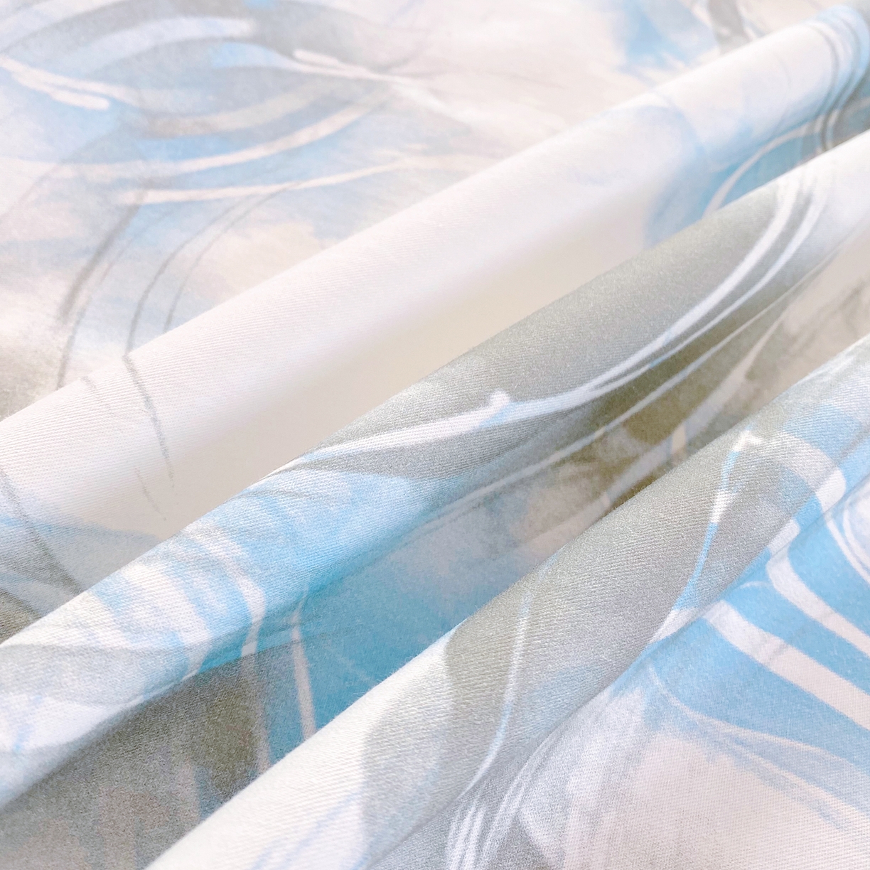 91家纺网 家纺一手货源 找家纺 小懒猪 2026全棉纯棉印花单床单床单单件 墨旋