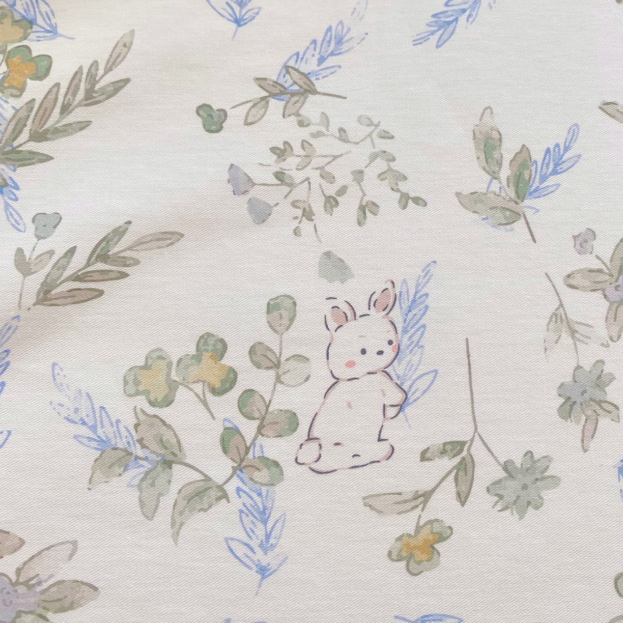 91家纺网 家纺一手货源 找家纺 小懒猪 2026全棉纯棉印花单床单床单单件 森屹兔眠