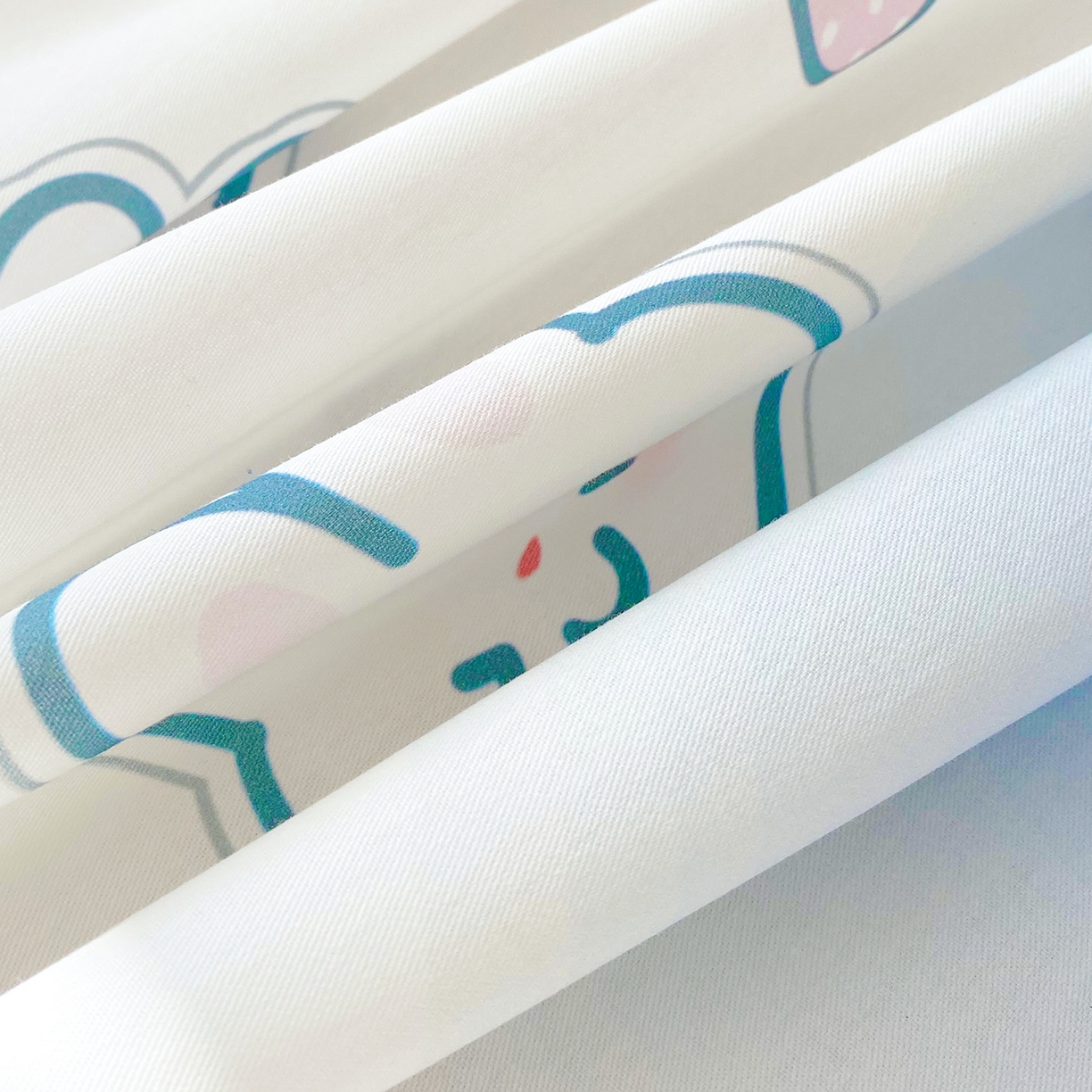 91家纺网 家纺一手货源 找家纺 小懒猪 2026全棉纯棉印花单床单床单单件 星兔软糖