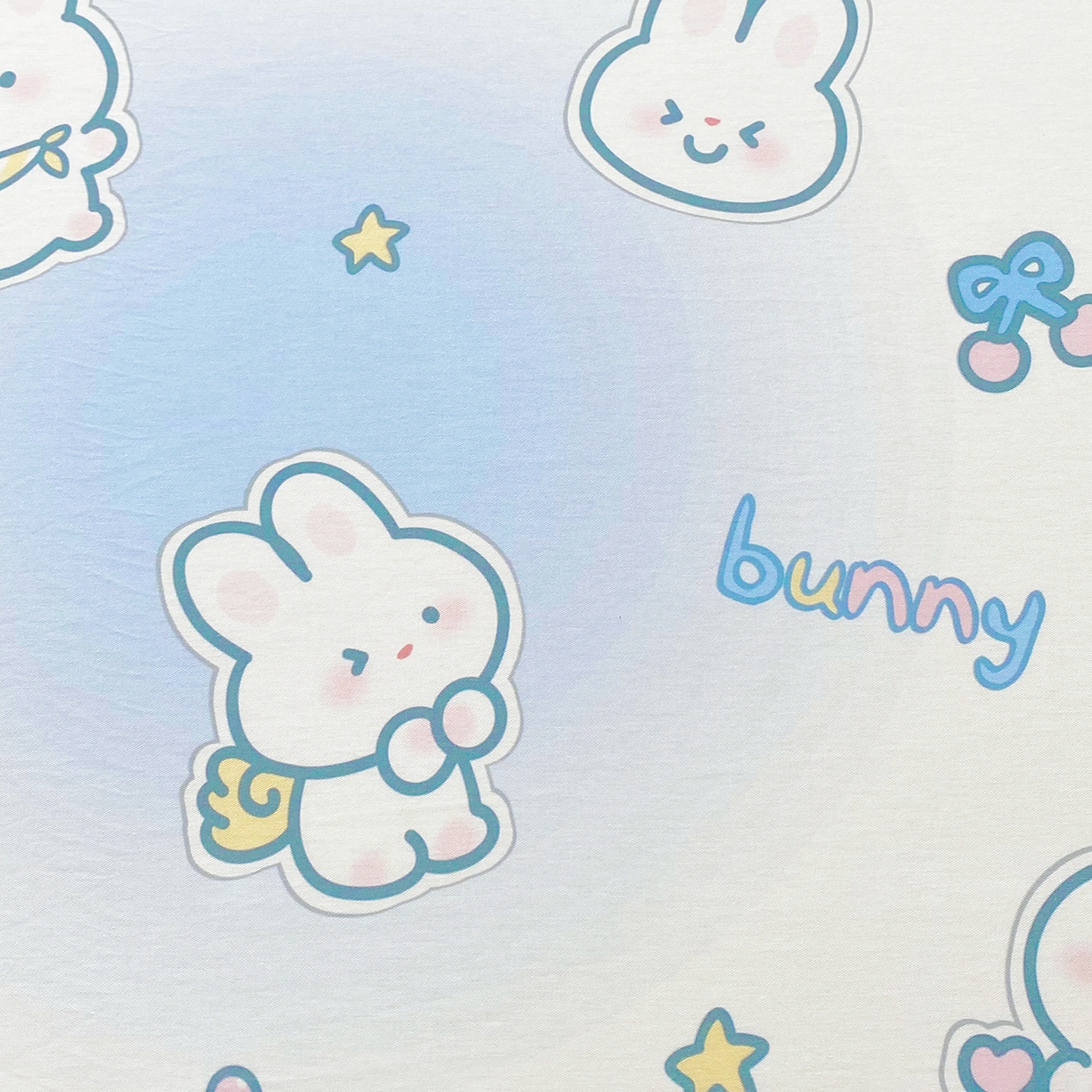 91家纺网 家纺一手货源 找家纺 小懒猪 2026全棉纯棉印花单床单床单单件 星兔软糖