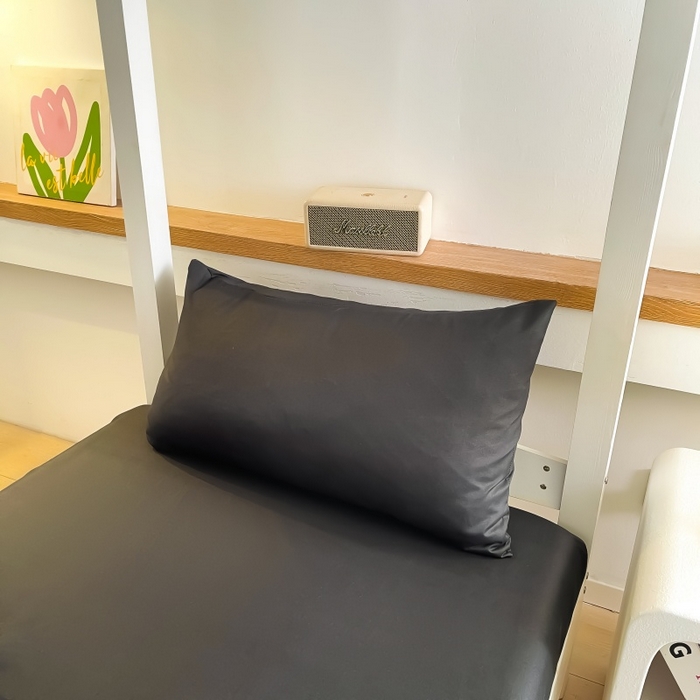 91家纺网 家纺一手货源 找家纺 友承家纺 2026新款四件套磨毛床单被套被罩简约纯色学生宿舍水洗棉3三件套床上用品4被套单件四季单独被罩 深灰