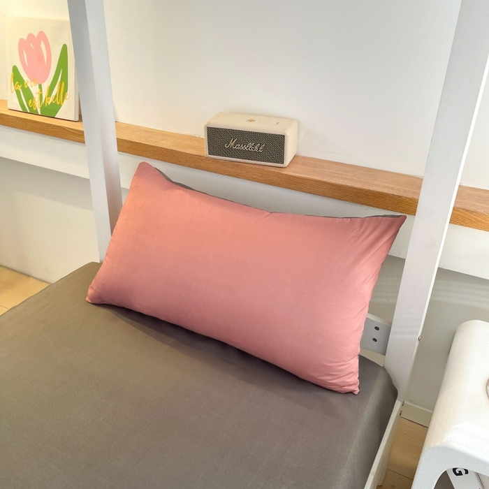 91家纺网 家纺一手货源 找家纺 友承家纺 2026新款四件套磨毛床单被套被罩简约纯色学生宿舍水洗棉3三件套床上用品4被套单件四季单独被罩 豆沙