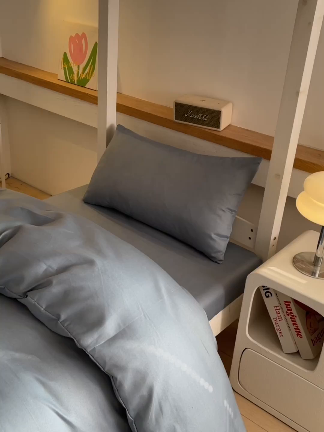 91家纺网 家纺一手货源 找家纺 友承家纺 2026新款四件套磨毛床单被套被罩简约纯色学生宿舍水洗棉3三件套床上用品4被套单件四季单独被罩 浅兰灰