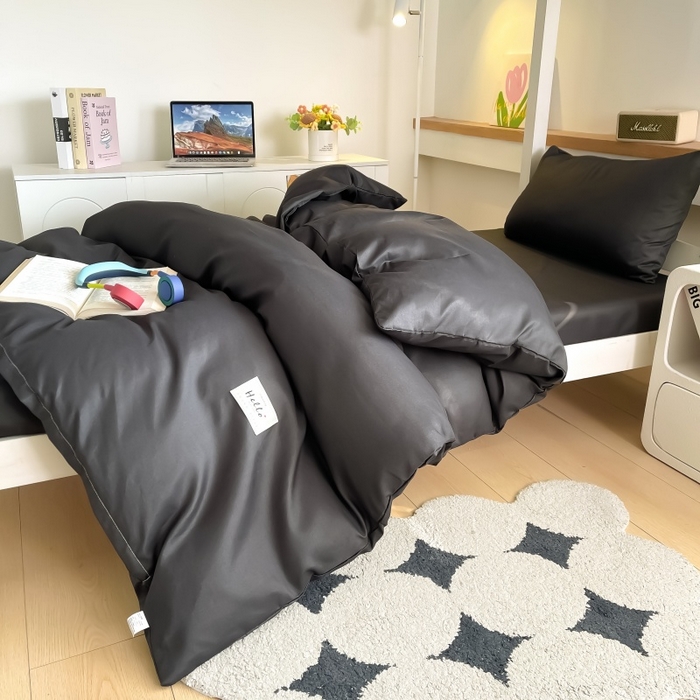 91家纺网 家纺一手货源 找家纺 （总）友承家纺 2026最新款床上用品被套单件冬季纯水洗棉被罩学生宿舍单人150x200x230cm双人磨毛被单