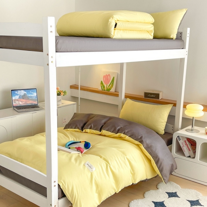 91家纺网 家纺一手货源 找家纺 （总）友承家纺 2026最新款床上用品被套单件冬季纯水洗棉被罩学生宿舍单人150x200x230cm双人磨毛被单