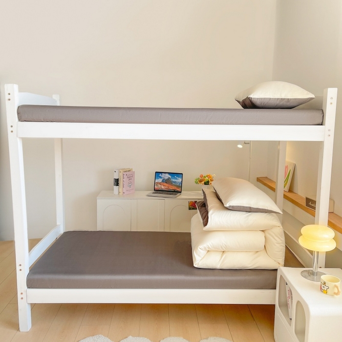 91家纺网 家纺一手货源 找家纺 友承家纺 2026最新款床上用品被套单件冬季纯水洗棉被罩学生宿舍单人150x200x230cm双人磨毛被单 米黄