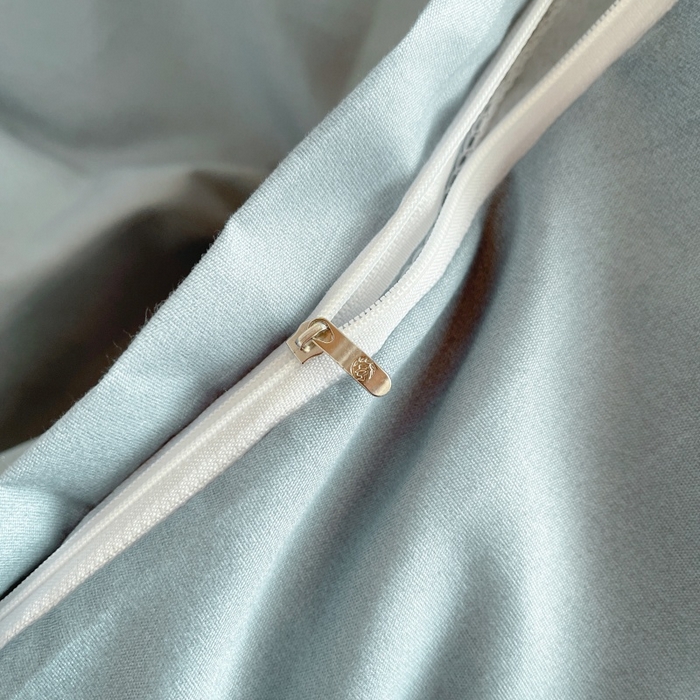 91家纺网 家纺一手货源 找家纺 友承家纺 2026最新款床上用品被套单件冬季纯水洗棉被罩学生宿舍单人150x200x230cm双人磨毛被单 浅兰灰