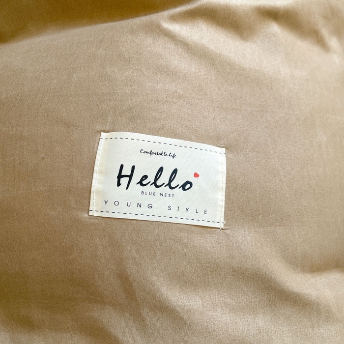 91家纺网 家纺一手货源 找家纺 友承家纺 2026最新款床上用品被套单件冬季纯水洗棉被罩学生宿舍单人150x200x230cm双人磨毛被单 浅咖