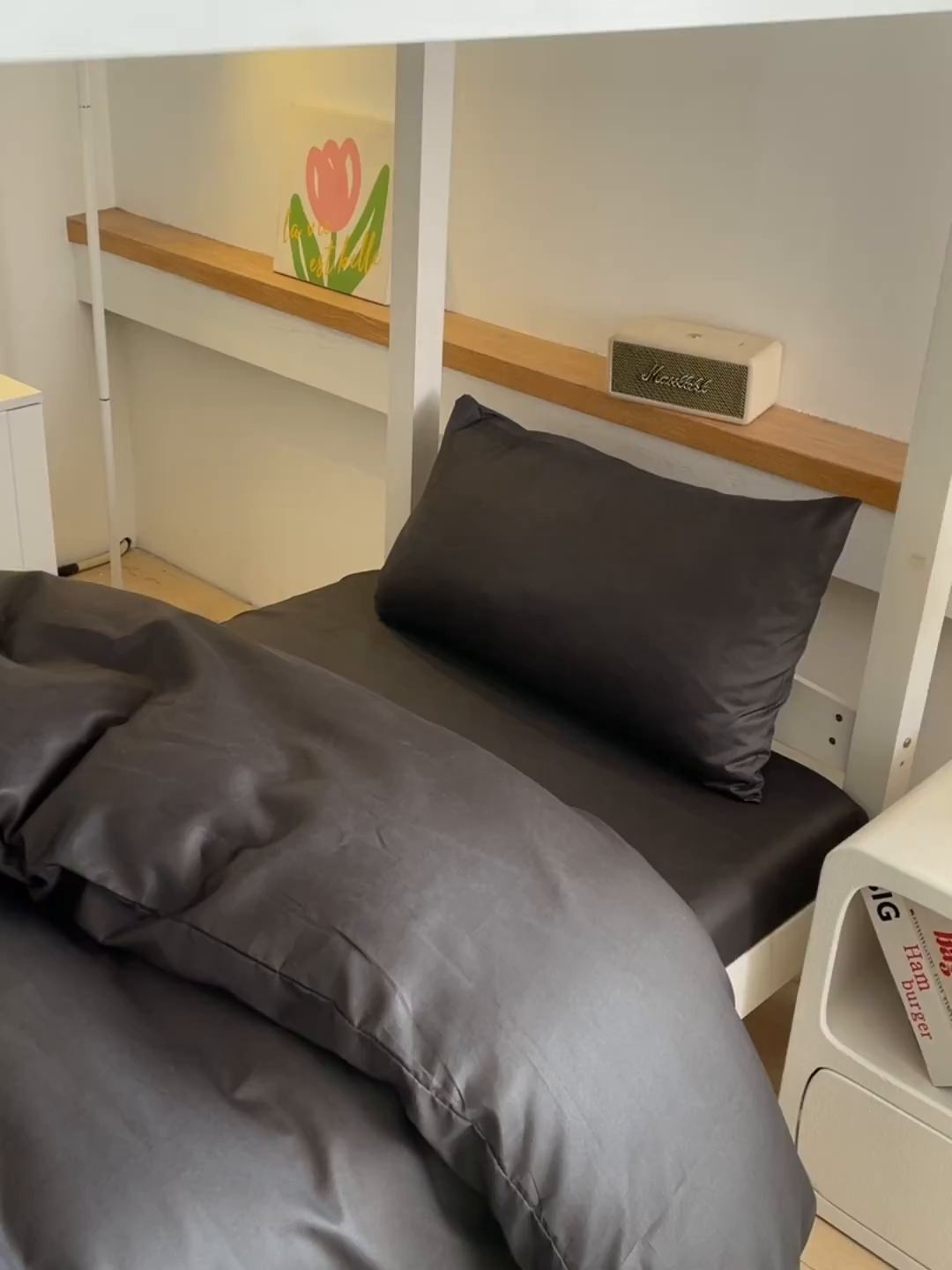 91家纺网 家纺一手货源 找家纺 友承家纺 2026最新款床上用品被套单件冬季纯水洗棉被罩学生宿舍单人150x200x230cm双人磨毛被单 深灰