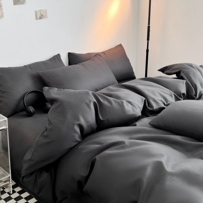 91家纺网 家纺一手货源 找家纺 （总）友承家纺 2026新款床上用品被套单件冬季纯水洗棉被罩学生宿舍单人150x200x230cm双人磨毛被单