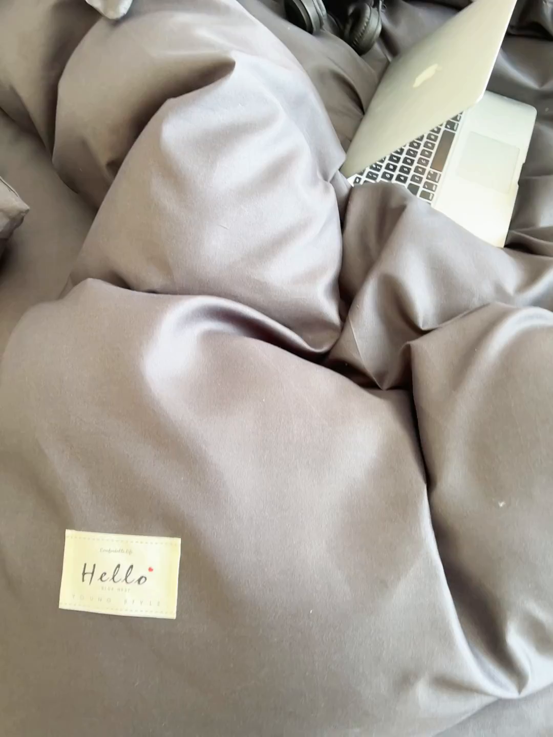 91家纺网 家纺一手货源 找家纺 友承家纺 2026新款床上用品被套单件冬季纯水洗棉被罩学生宿舍单人150x200x230cm双人磨毛被单 深灰