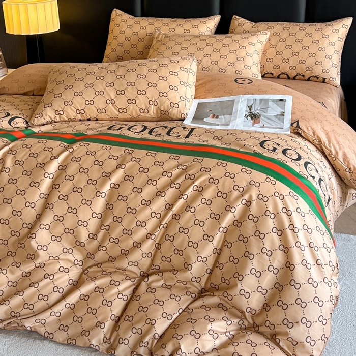 91家纺网 家纺一手货源 找家纺 友承家纺 2026新款床上用品加厚磨毛四件套春夏床单磨毛被套高级奢华宿舍三件套欧洲站 卡其酷