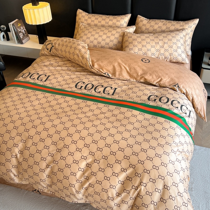 91家纺网 家纺一手货源 找家纺 友承家纺 2026新款床上用品加厚磨毛四件套春夏床单磨毛被套高级奢华宿舍三件套欧洲站 卡其酷