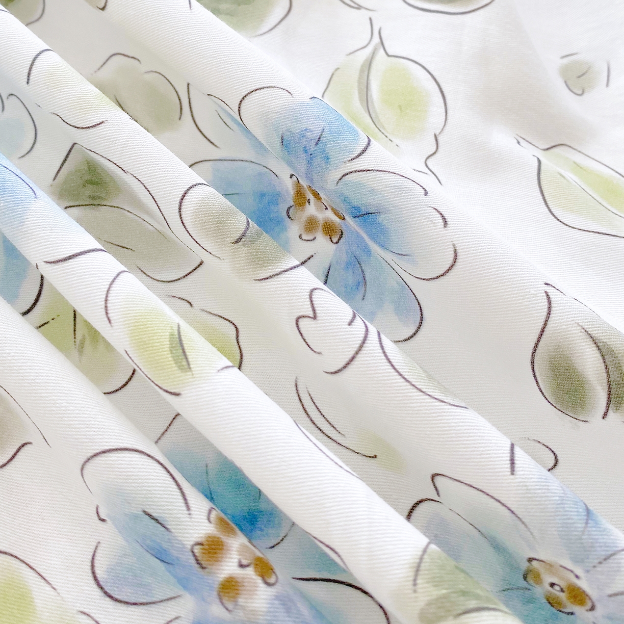 91家纺网 家纺一手货源 找家纺 小懒猪 2026新款全棉印花床笠 柳色衫林