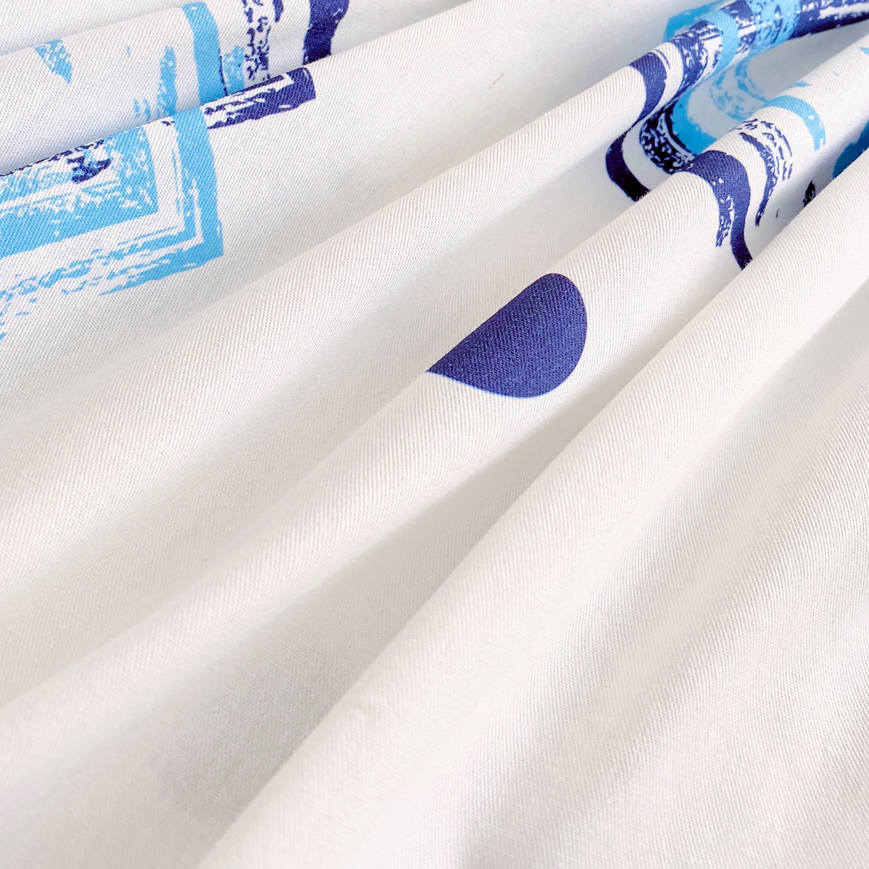 91家纺网 家纺一手货源 找家纺 小懒猪 2026新款全棉印花床笠 清棱