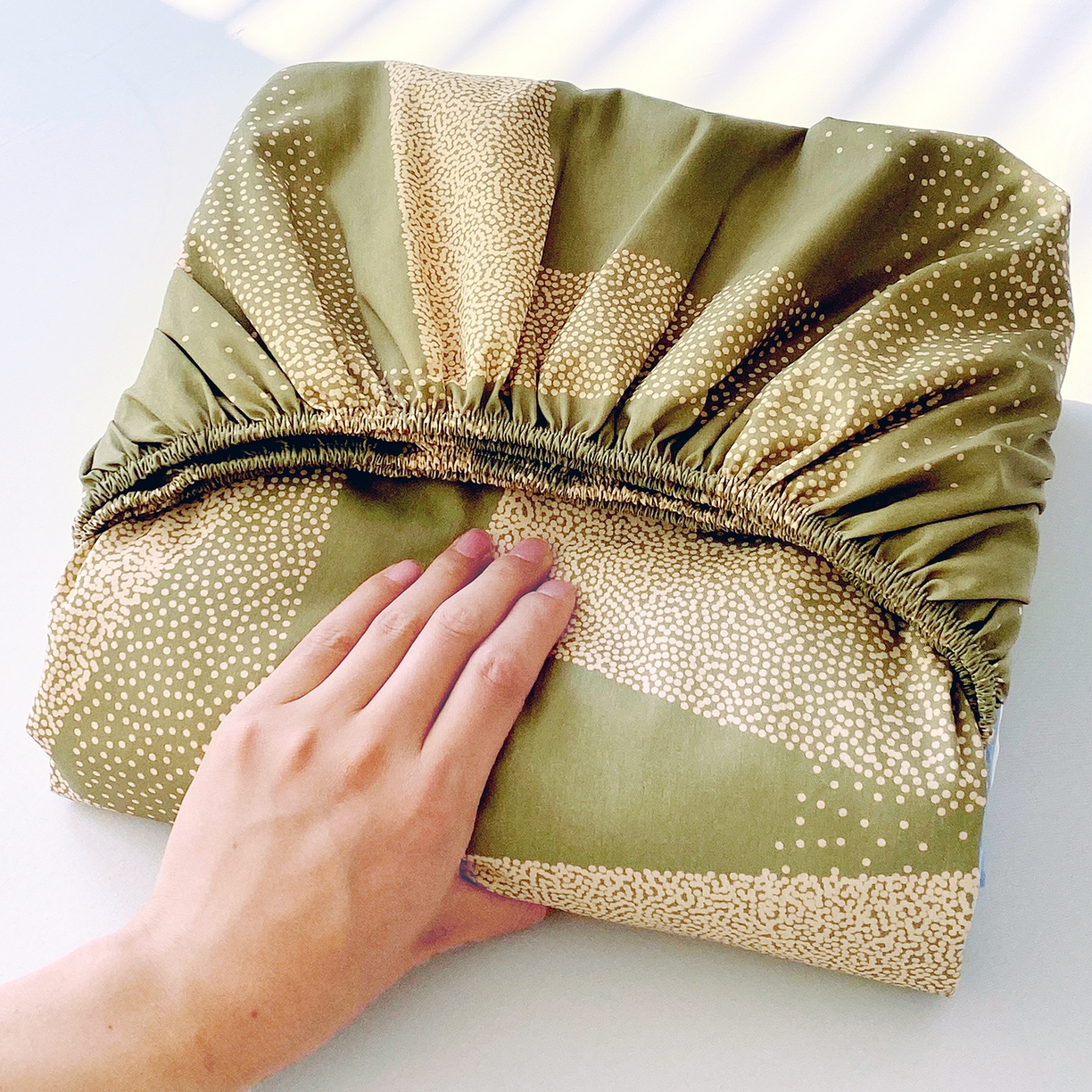 91家纺网 家纺一手货源 找家纺 小懒猪 2026新款全棉印花床笠 素律