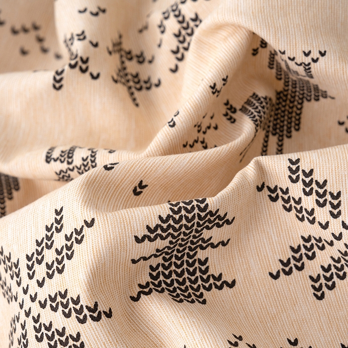 91家纺网 家纺一手货源 找家纺 竹合家纺 2025秋冬新款加厚磨毛色织暖绒系列针织四件套高克重麋鹿森林