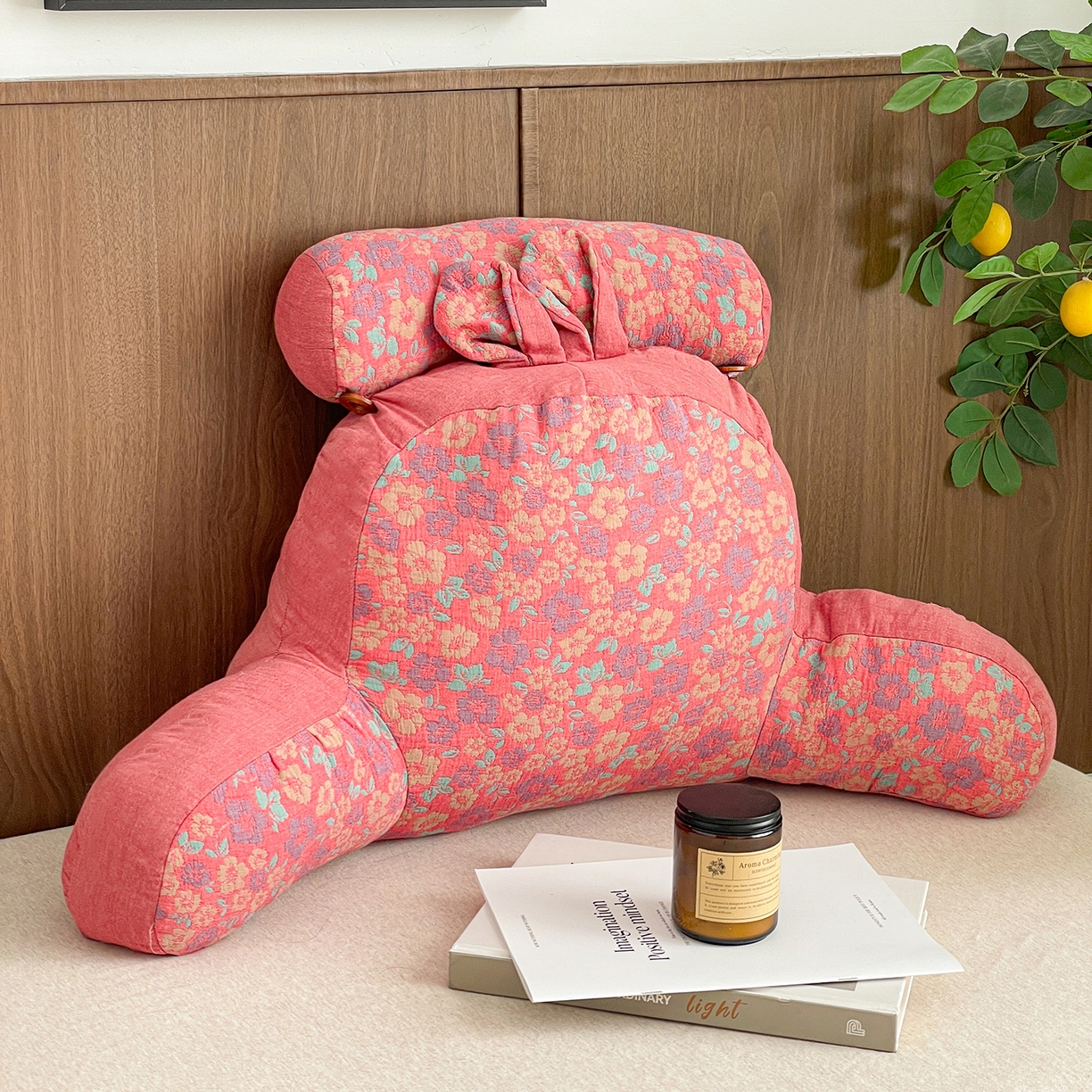 91家纺网 家纺一手货源 找家纺 （总）亦帆枕芯 2025新款全棉多层纱靠背