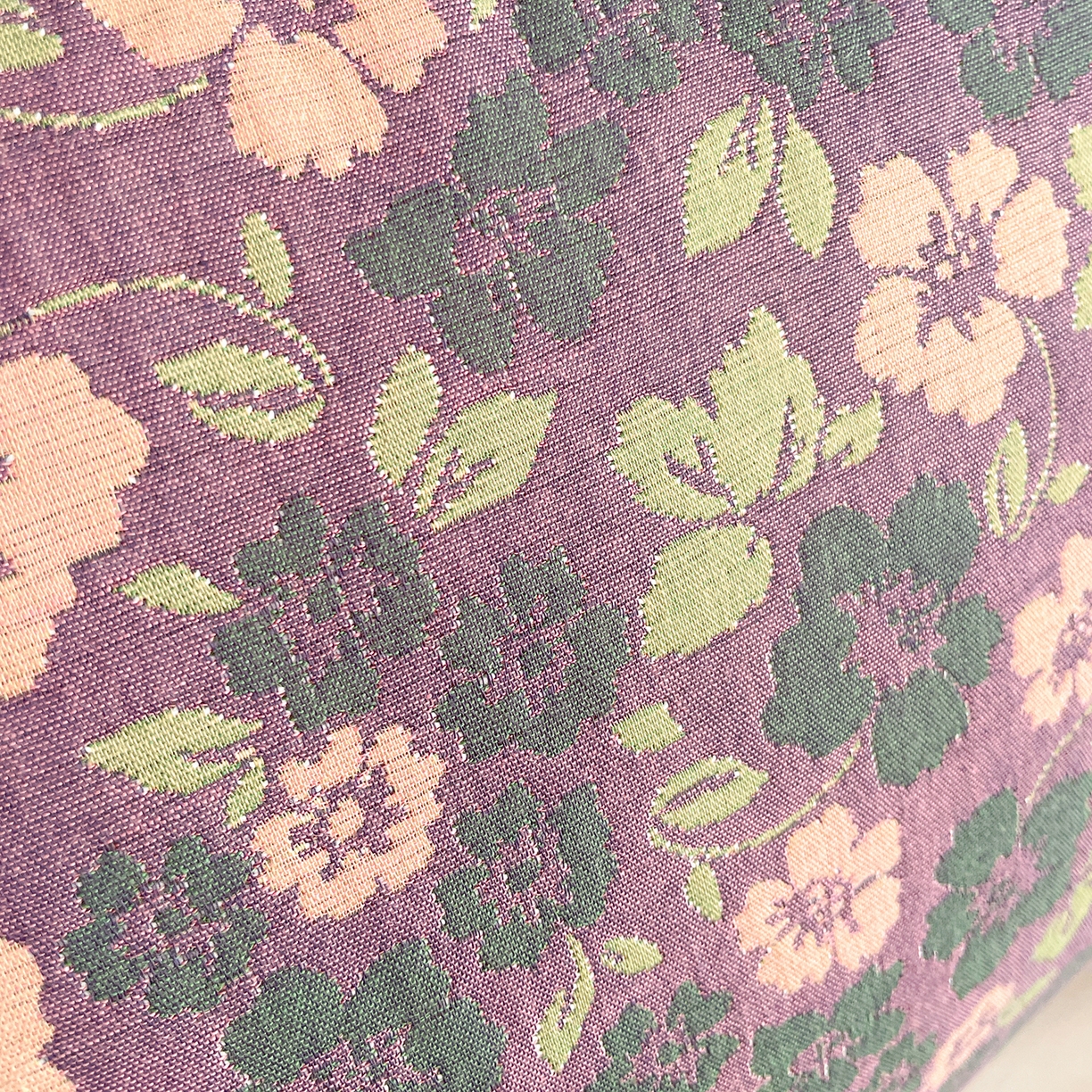 91家纺网 家纺一手货源 找家纺 亦帆枕芯 2025新款全棉多层纱靠背 紫色