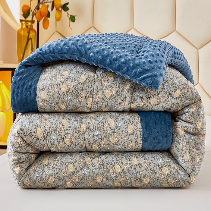 91家纺网 家纺一手货源 找家纺 （总）蔻之羽 2026新款豆豆被夏被春秋被豆豆绒夏被空调被春秋被加厚冬被被子被芯