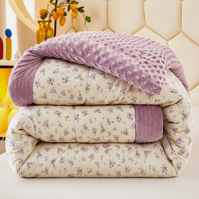 91家纺网 家纺一手货源 找家纺 （总）蔻之羽 2026新款豆豆被夏被春秋被豆豆绒夏被空调被春秋被加厚冬被被子被芯