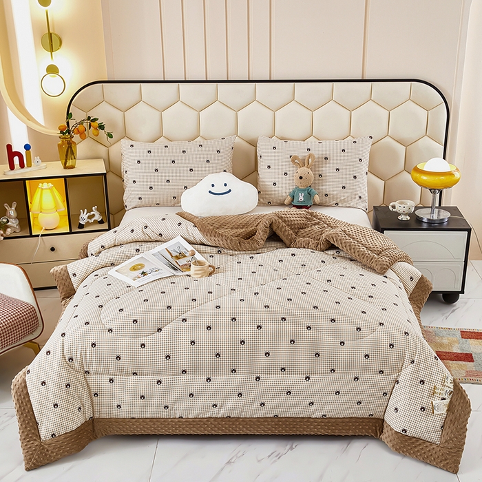 91家纺网 家纺一手货源 找家纺 （总）蔻之羽 2026新款豆豆被夏被春秋被豆豆绒夏被空调被春秋被加厚冬被被子被芯