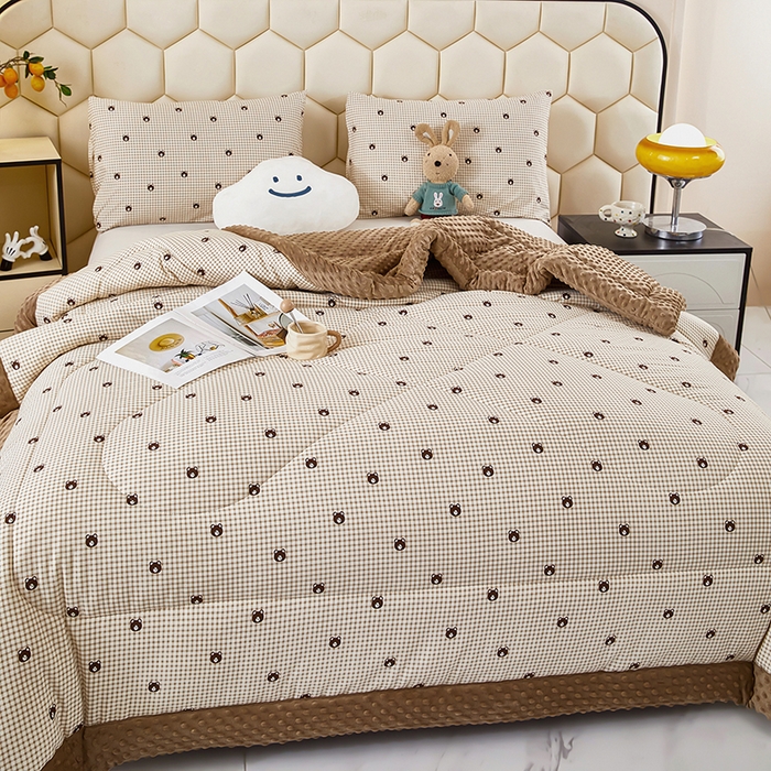 91家纺网 家纺一手货源 找家纺 （总）蔻之羽 2026新款豆豆被夏被春秋被豆豆绒夏被空调被春秋被加厚冬被被子被芯