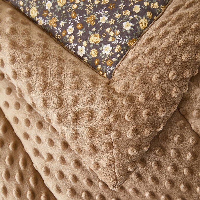 91家纺网 家纺一手货源 找家纺 蔻之羽 2026新款豆豆被夏被春秋被豆豆绒夏被空调被春秋被加厚冬被被子被芯南絮