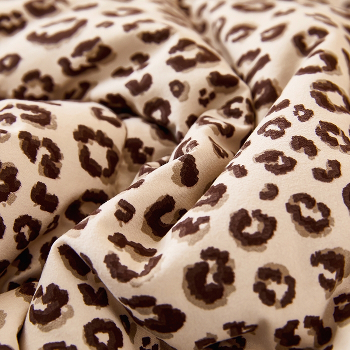 91家纺网 家纺一手货源 找家纺 蔻之羽 2026新款豆豆被夏被春秋被豆豆绒夏被空调被春秋被加厚冬被被子被芯豹纹-咖