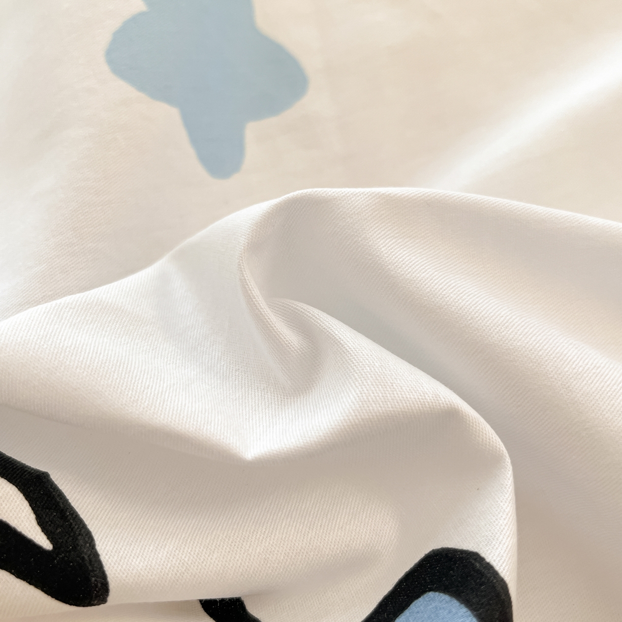 91家纺网 家纺一手货源 找家纺 暮思家居 2026新款正版授权吉伊卡哇全棉纯棉四件套 淘气吉伊卡哇