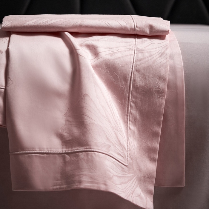 91家纺网 家纺一手货源 找家纺 （总）淳绵家居 2025新款50*50S长绒棉提花A类纯棉四件套-欧若拉