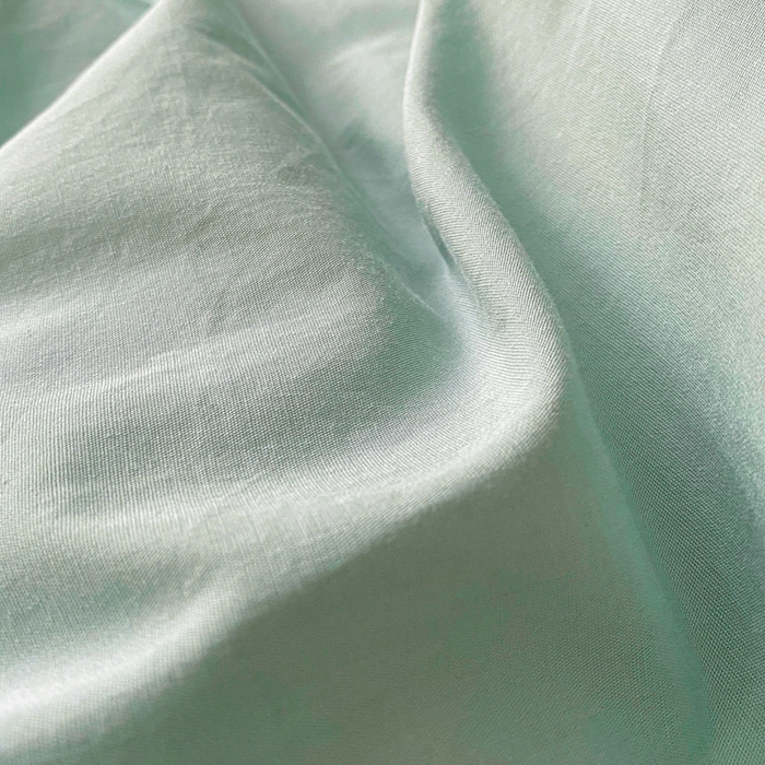 91家纺网 家纺一手货源 找家纺 泽西家纺+V17798841158发大图 2026新款无印风三角纯棉水洗棉全棉纯棉贝壳绣枕套单品枕套枕套单件 贝壳-水绿