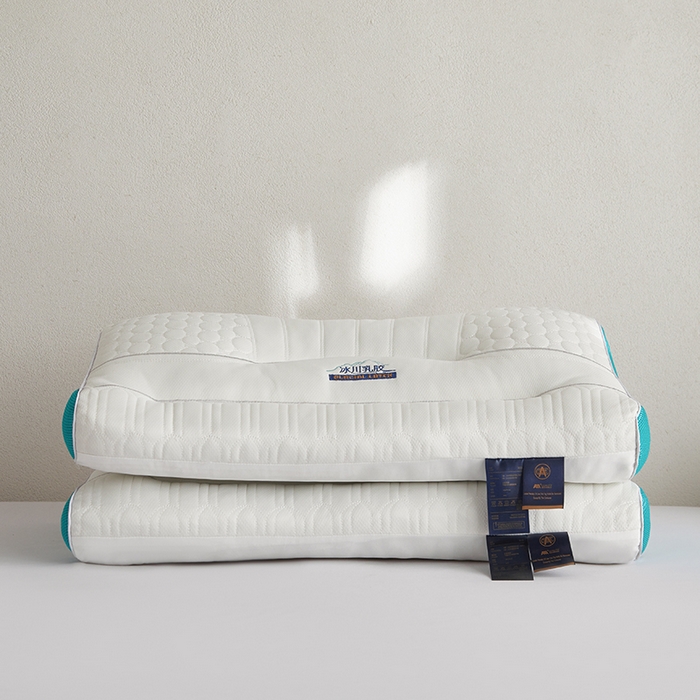 91家纺网 家纺一手货源 找家纺 （总）羽凡居 2026新款冰川乳胶枕 枕头枕芯