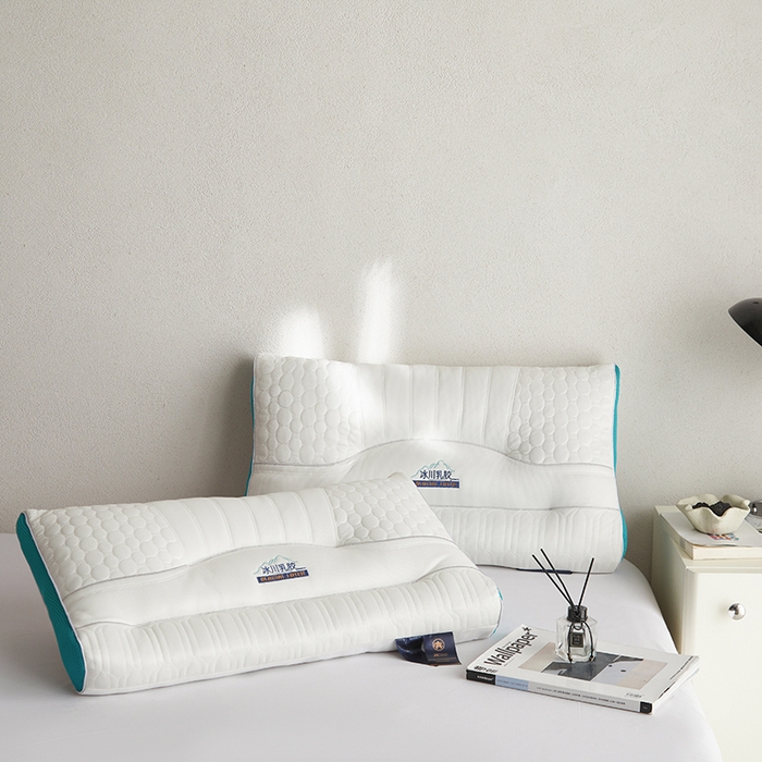 91家纺网 家纺一手货源 找家纺 （总）羽凡居 2026新款冰川乳胶枕 枕头枕芯