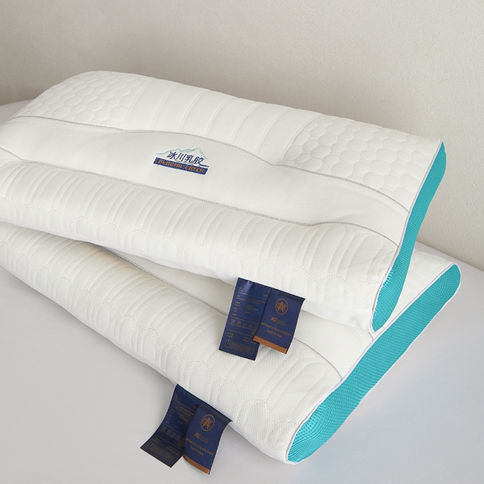 91家纺网 家纺一手货源 找家纺 （总）羽凡居 2026新款冰川乳胶枕 枕头枕芯