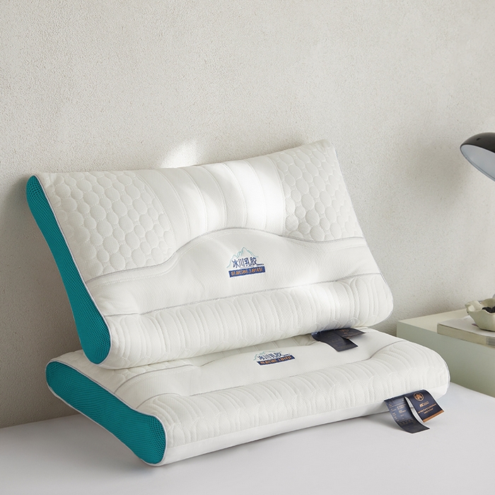 91家纺网 家纺一手货源 找家纺 （总）羽凡居 2026新款冰川乳胶枕 枕头枕芯