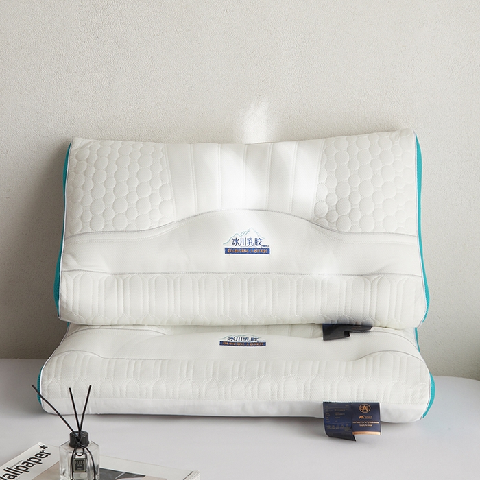 91家纺网 家纺一手货源 找家纺 （总）羽凡居 2026新款冰川乳胶枕 枕头枕芯